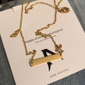 Happy necklace